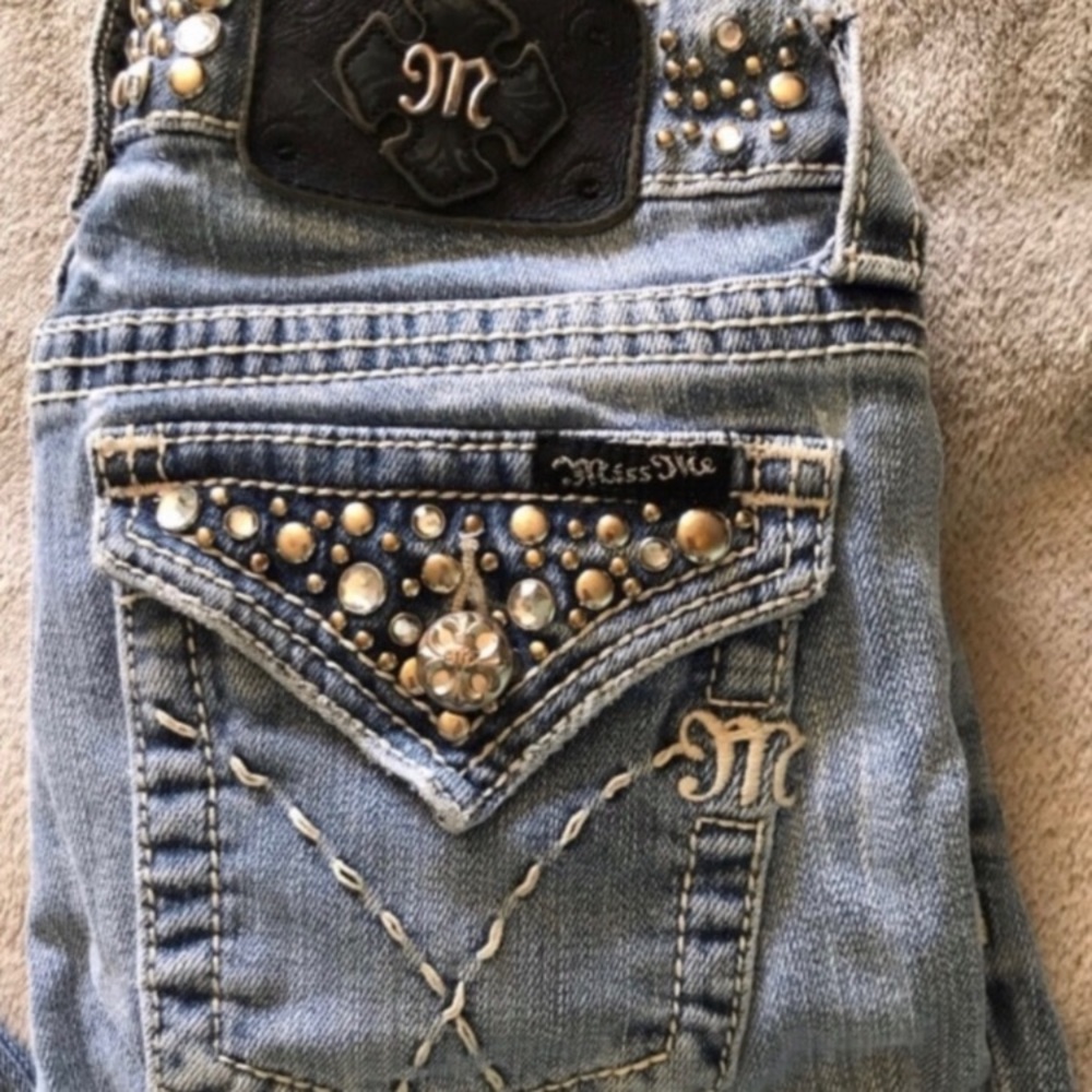 Miss Me Rhinestone Jeans